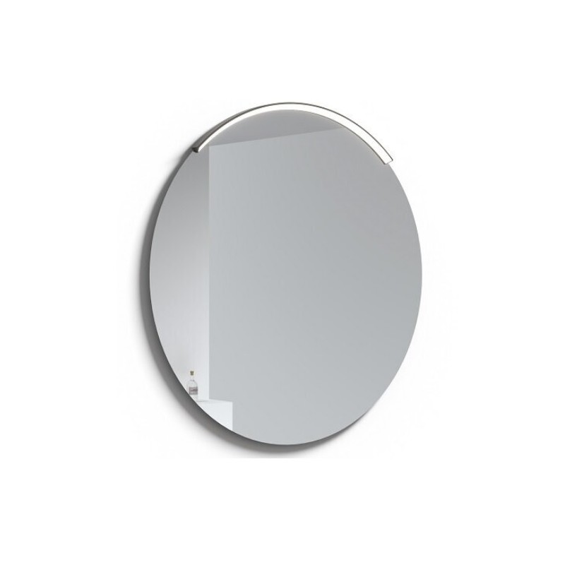 RB Eco apvalus veidrodis su juodu LED šviestuvu Ø 80cm, 1024500B