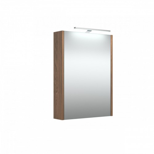RB veidrodinė spintelė su LED apšvietimu, IP44, varinis ąžuolas, 48x65 cm, 1402248