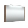 RB veidrodinė spintelė su LED apšvietimu, IP44, varinis ąžuolas, 98x65 cm, 1402748