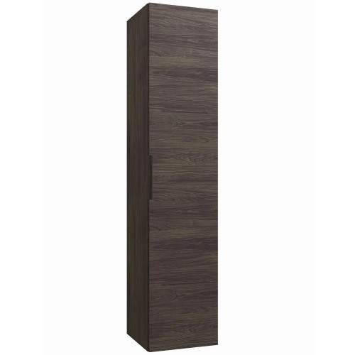 RB Grand ūkinė spintelė su durelėmis, rudas ąžuolas, juoda rankena, 35 cm, 21301220