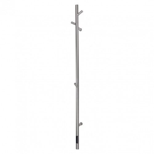 Wobbee Chester elektrinė rankšluosčių kabykla 150x14 cm, braižytas nerūdijantis plienas, inox