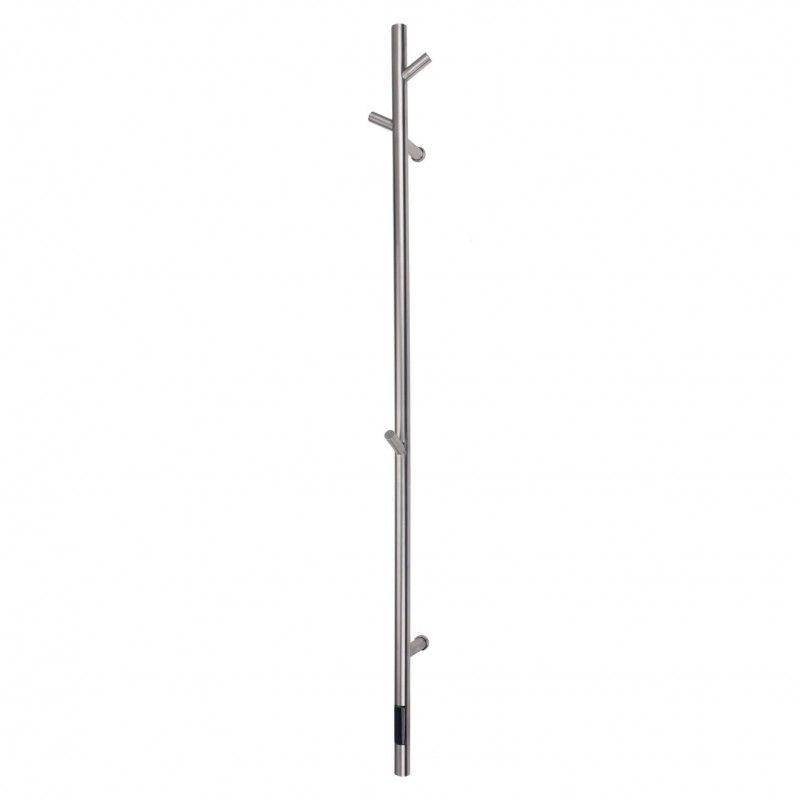 Wobbee Chester elektrinė rankšluosčių kabykla 150x14 cm, braižytas nerūdijantis plienas, inox