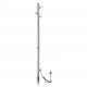 Wobbee Chester elektrinė rankšluosčių kabykla 150x14 cm, braižytas nerūdijantis plienas, inox