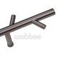 Wobbee Chester elektrinė rankšluosčių kabykla 150x14 cm, brushed gunmetal PVD
