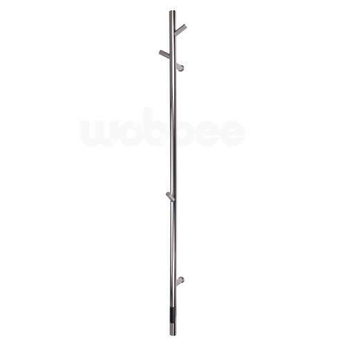 Wobbee Chester elektrinė rankšluosčių kabykla 150x14 cm, chromas