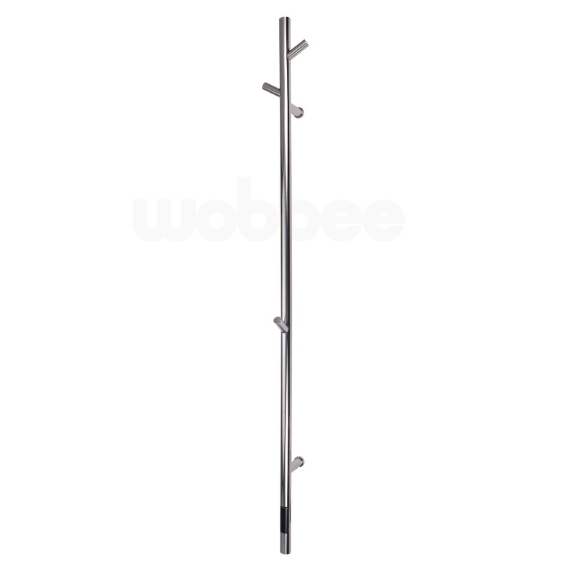 Wobbee Chester elektrinė rankšluosčių kabykla 150x14 cm, chromas
