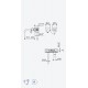 BRUMA X-Alpha nerūdijančio plieno potinkinis maišytuvas praustuvui, snapelio ilgis 20cm, E1860104IS-2001002NO