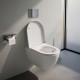 Laufen Pro X Rimless pakabinamas klozetas su "Soft Close" dangčiu, tylus sūkurinis nuplovimas "Silent Flush"