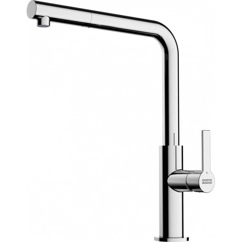 Franke Maris Slim L virtuvinis maišytuvas su ištraukiama žarna, chromas